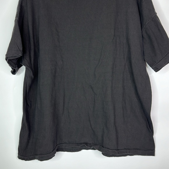 Vintage Jeantonic Black Pocket Short Sleeve Tshirt 80s Large - Picture 6 of 8